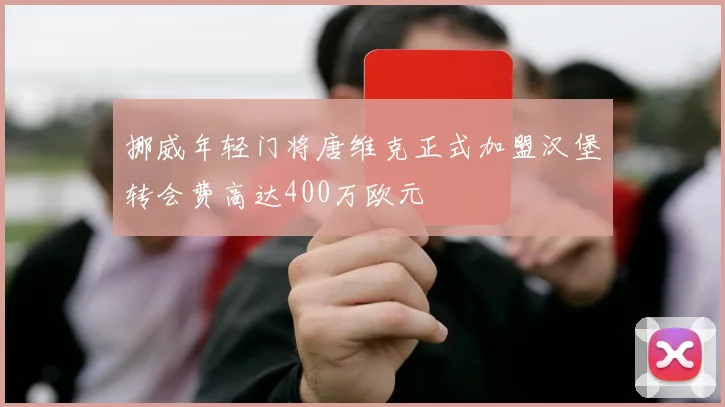 挪威年轻门将唐维克正式加盟汉堡转会费高达400万欧元